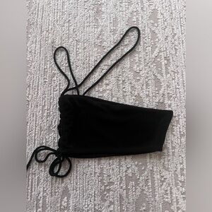 Princess Polly Black Crop Top